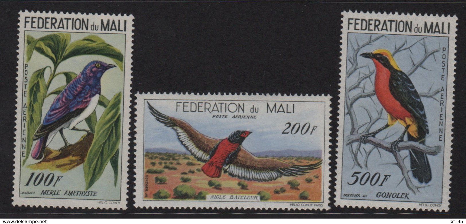 Mali - PA N°2 à 4 - Oiseaux - ** Neufs Sans Charniere - Cote 40€ - Mali (1959-...)