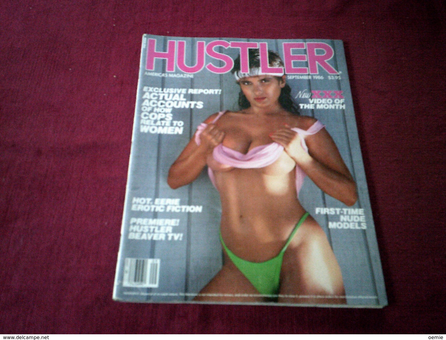 HUSTLER    VOL 13  N°  3   SEPTEMBER  1986 - Pour Hommes