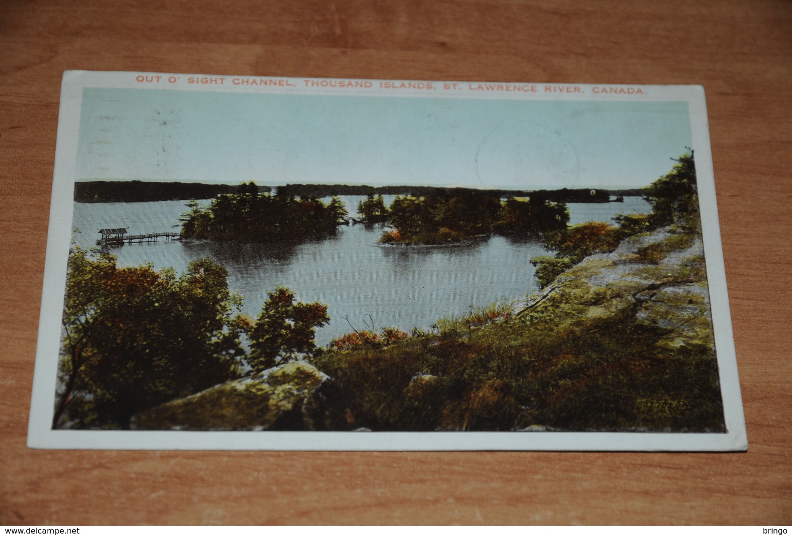 3150-         CANADA, ONTARIO, THOUSAND ISLANDS, ST. LAWRENCE RIVER - 1938 - Thousand Islands