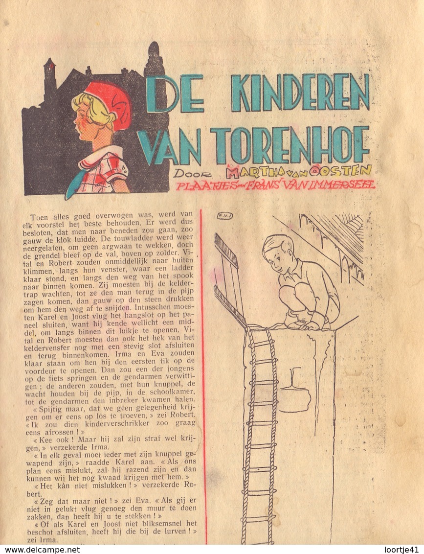 Tijdschrift Magazine Voor Kinderen - Zonneland - 19 Oct 1941 - Giovani