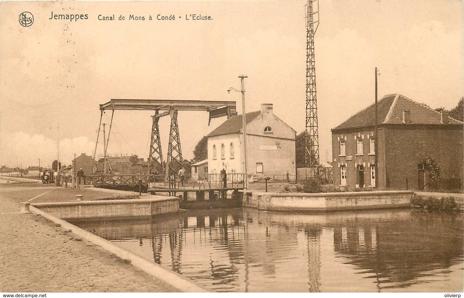 Belgique - Mons - Jemappes - Canal De Mons à Condé - L' Ecluse - Mons