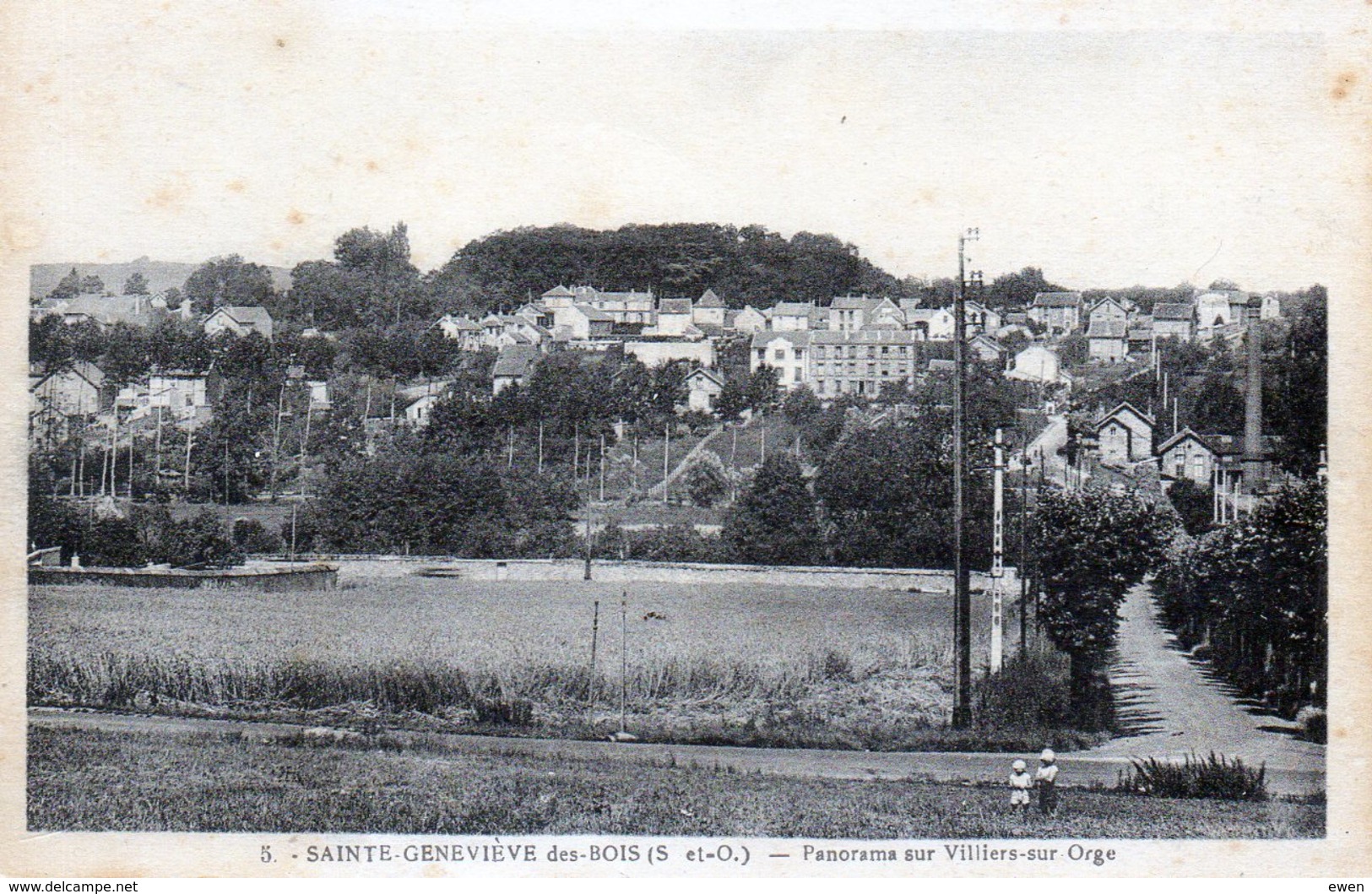 Sainte-Geneviève-des-Bois. Panorama Sur Villers-sur-orge. - Sainte Genevieve Des Bois