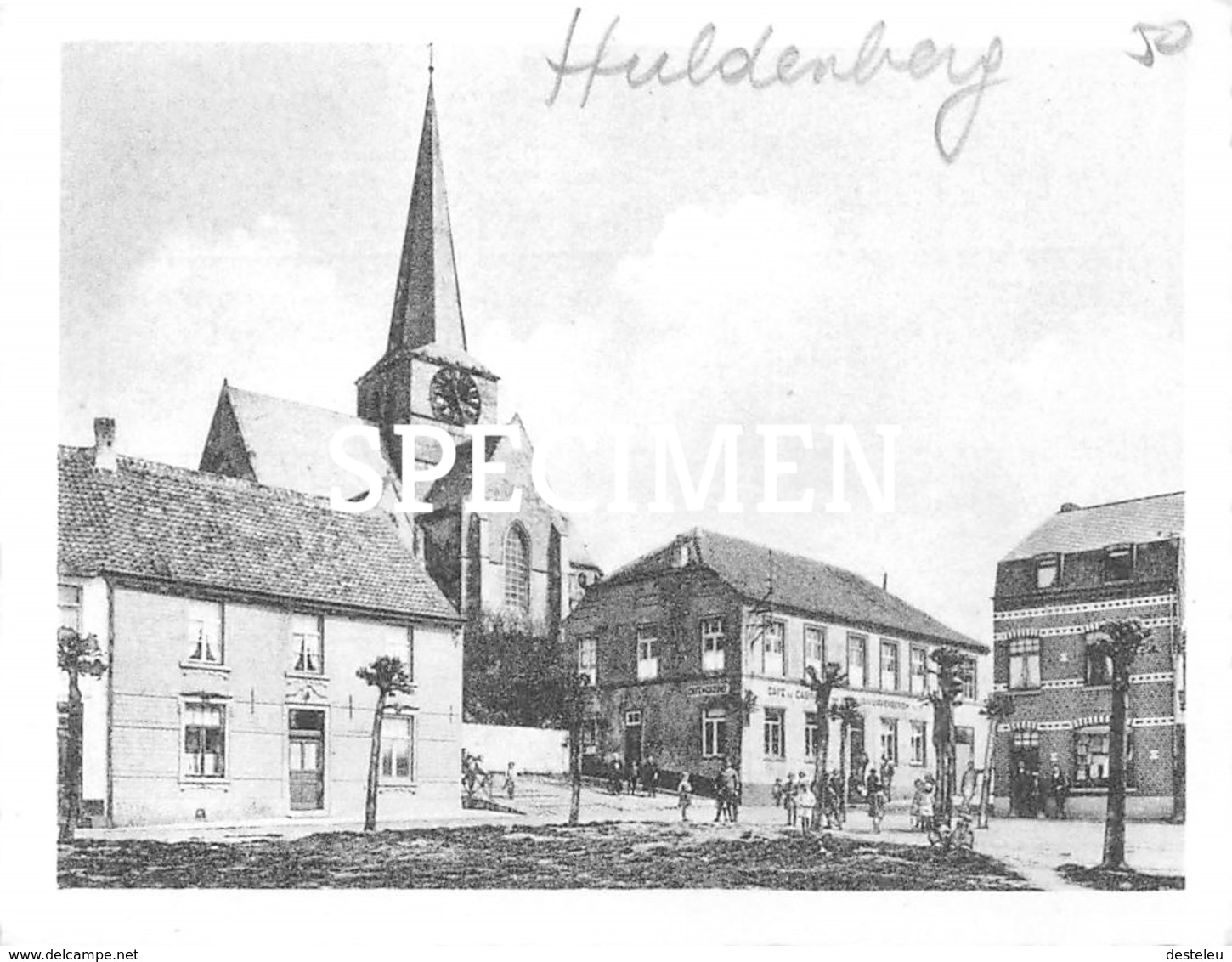 Prentje Ken Uw Land - Kerk En Casino - Huldenberg - Huldenberg