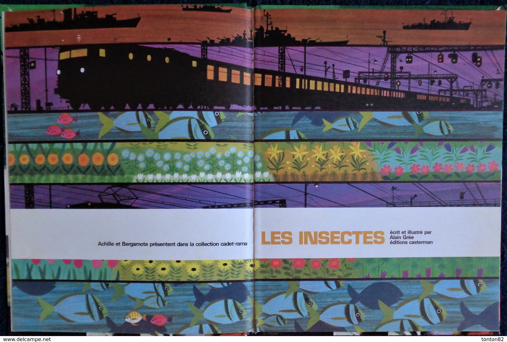 Alain Grée - LES INSECTES - Casterman - ( 1974 ) . - Casterman