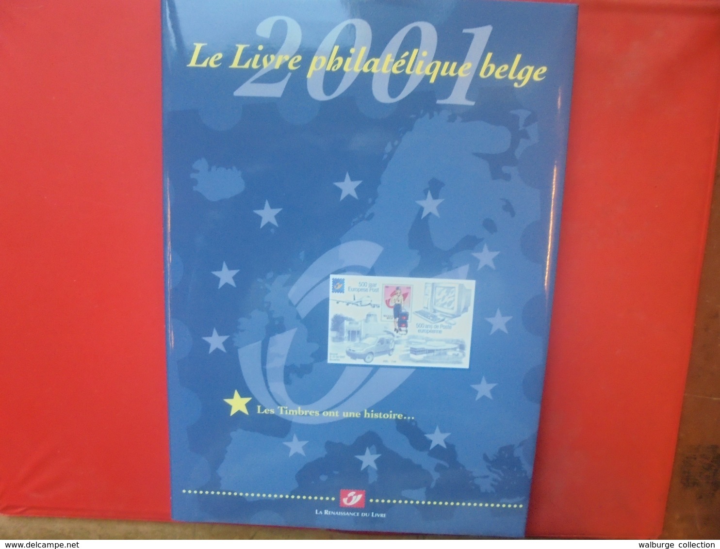 BELGIQUE NEUVE 2001-LE LIVRE DE L'ANNEE AVEC TIMBRES  (600 Grammes) - Verzamelingen