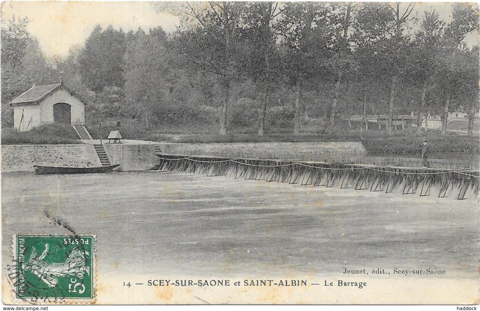 SCEY SUR SAONE : LE BARRAGE - Sonstige & Ohne Zuordnung