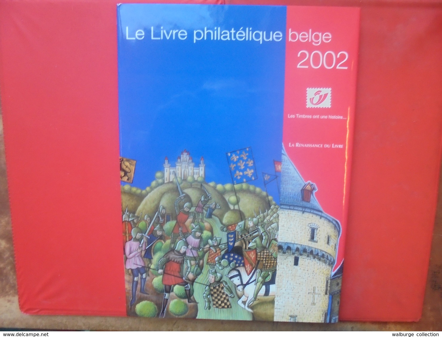 BELGIQUE NEUVE 2002-LE LIVRE DE L'ANNEE AVEC TIMBRES  (600 Grammes) - Verzamelingen