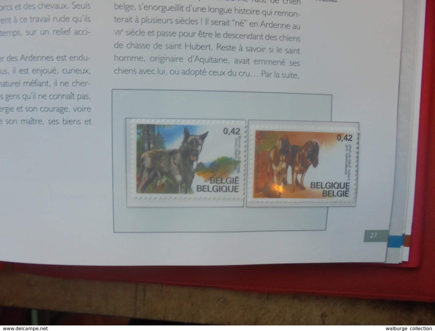 BELGIQUE NEUVE 2002-LE LIVRE DE L'ANNEE AVEC TIMBRES  (600 grammes)