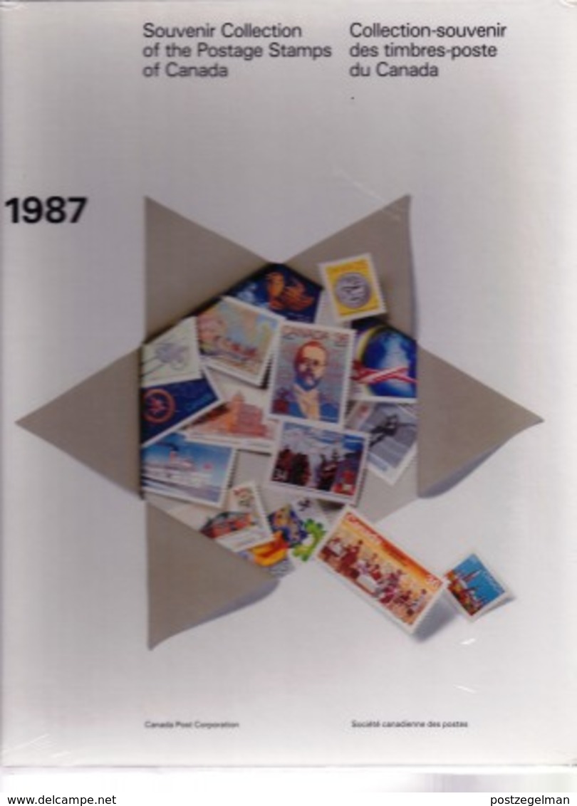 CANADA,1986, MNH Stamps In Souvenir Collection Book,  In Original Postoffice Presentation (complete 1986 Collection) - Complete Years