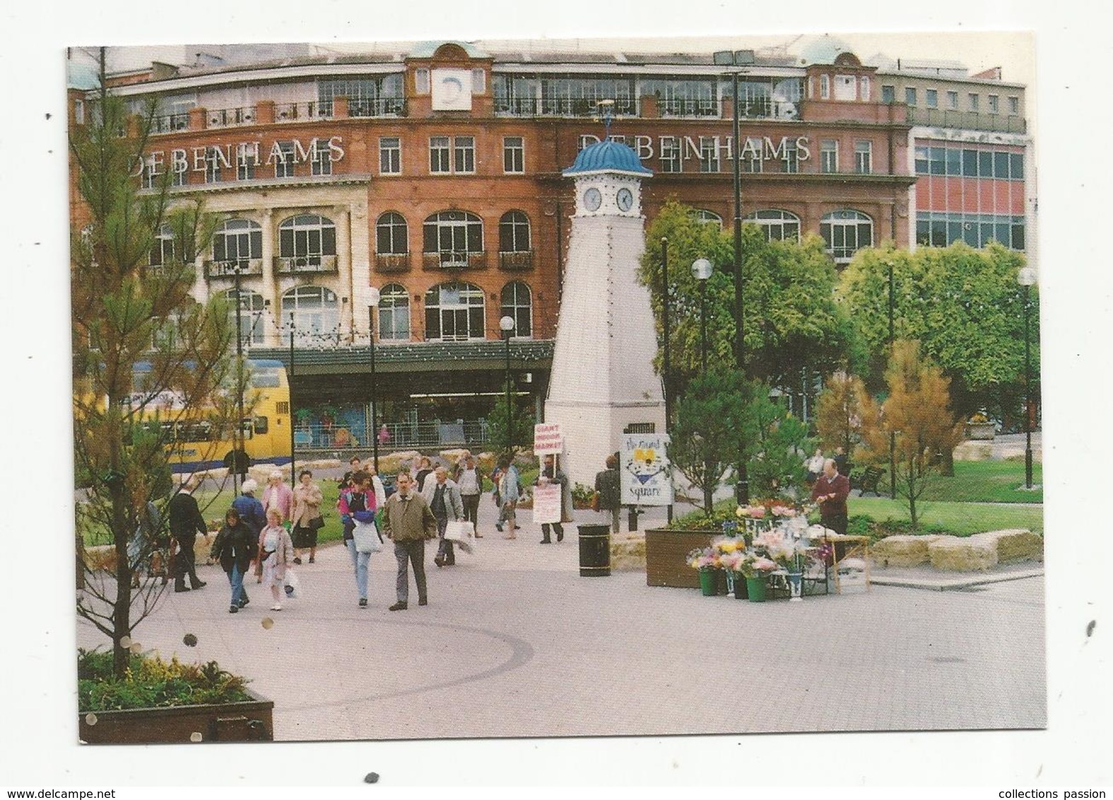 Cp, Angleterre , BOURNEMOUTH Square , Vierge - Bournemouth (desde 1972)