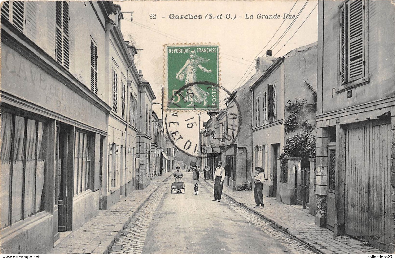 92-GARCHES- LA GRANDE RUE - Garches