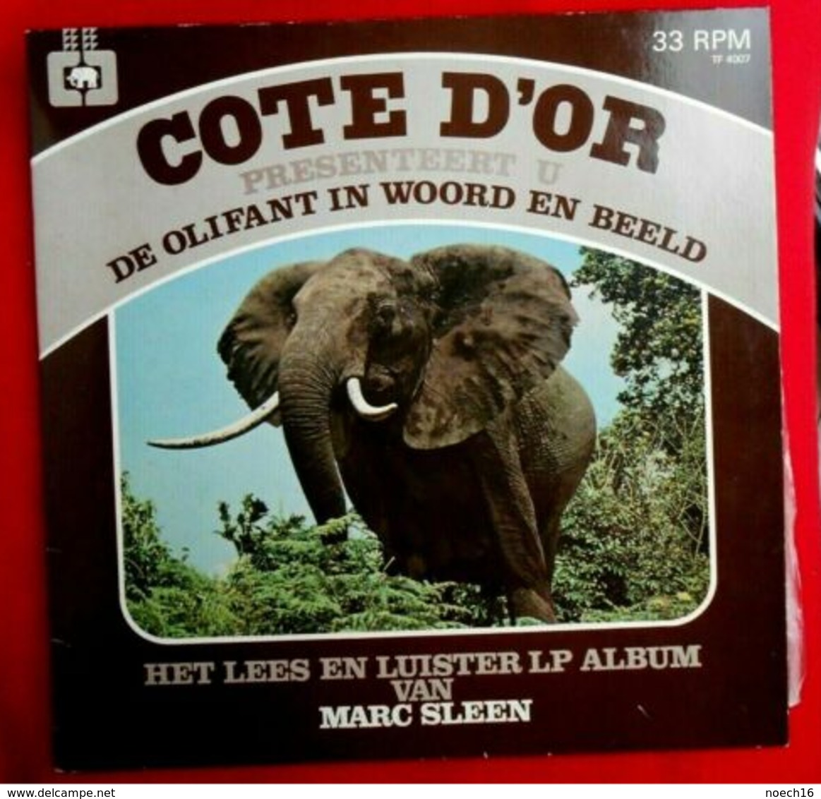 Disque 33t Côte D'Or De Marc Sleen Avec 12 Chromos - Other & Unclassified