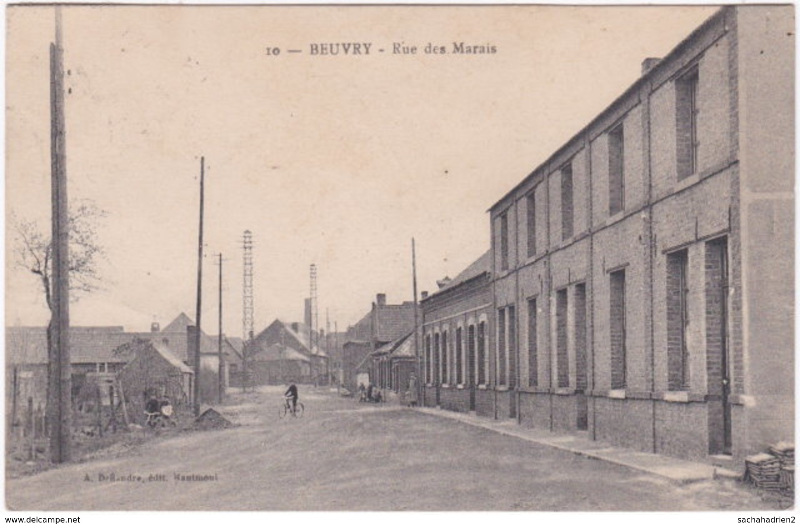 62. BEUVRY. Rue Des Marais. 10 - Beuvry