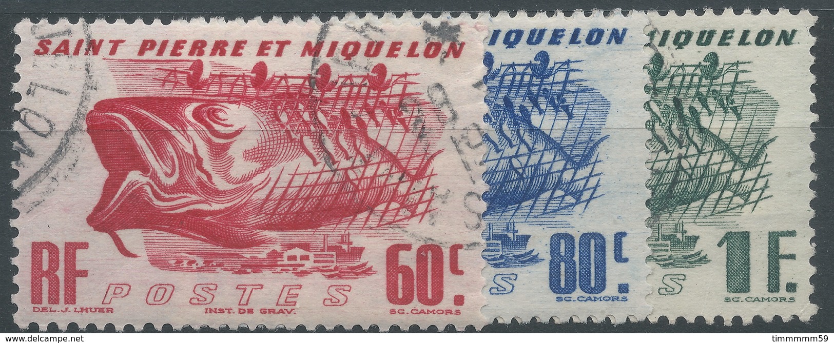 Lot N°54116  N°329-330-331, Oblit - Used Stamps