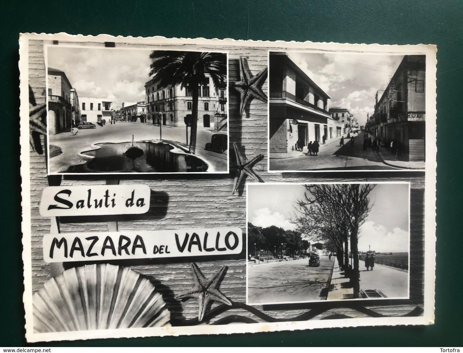 SALUTI DA MAZARA DEL VALLO (TRAPANI)  1956 - Mazara Del Vallo