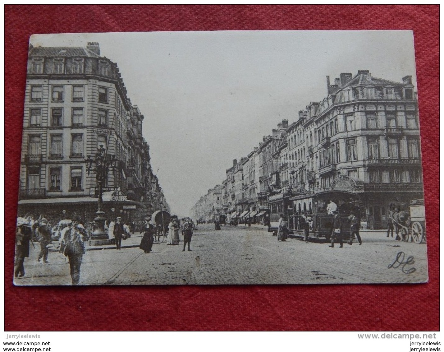 BRUXELLES -  Place Fontainas   Et Boulevard Du Hainaut  -  1910 - Avenues, Boulevards