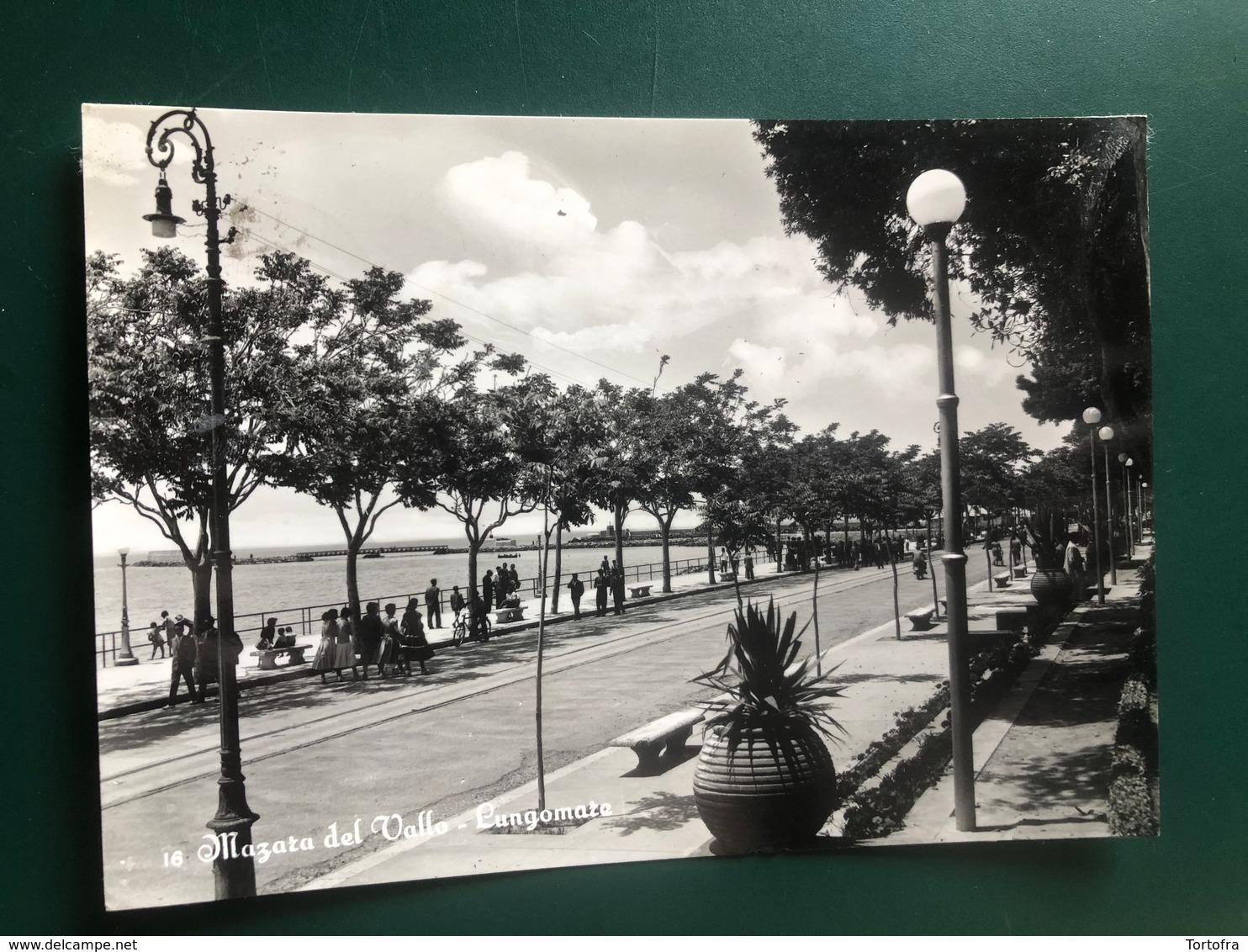 MAZARA DEL VALLO (TRAPANI)  LUNGOMARE 1958 - Mazara Del Vallo