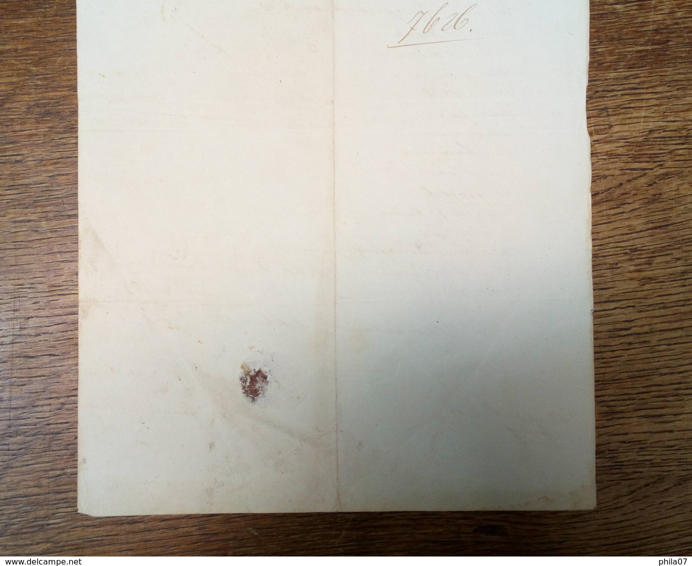 Vintage Passport From Austro-Hungary 1853 - German Form With Description Of Person - Documents Historiques