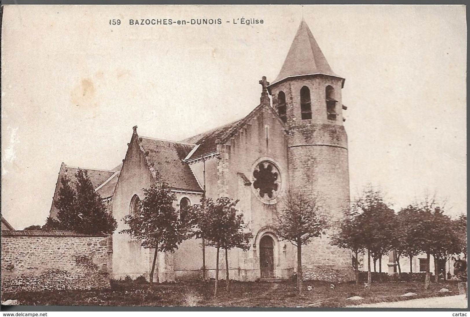 D28 - BAZOCHES EN DUNOIS - L'EGLISE - Sonstige & Ohne Zuordnung