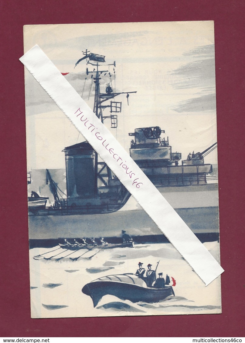 180320B - MILITARIA MARINE NATIONALE Livret Choisir Votre Spécialité Illustration RENLUC Bateau Surcouf - Boats