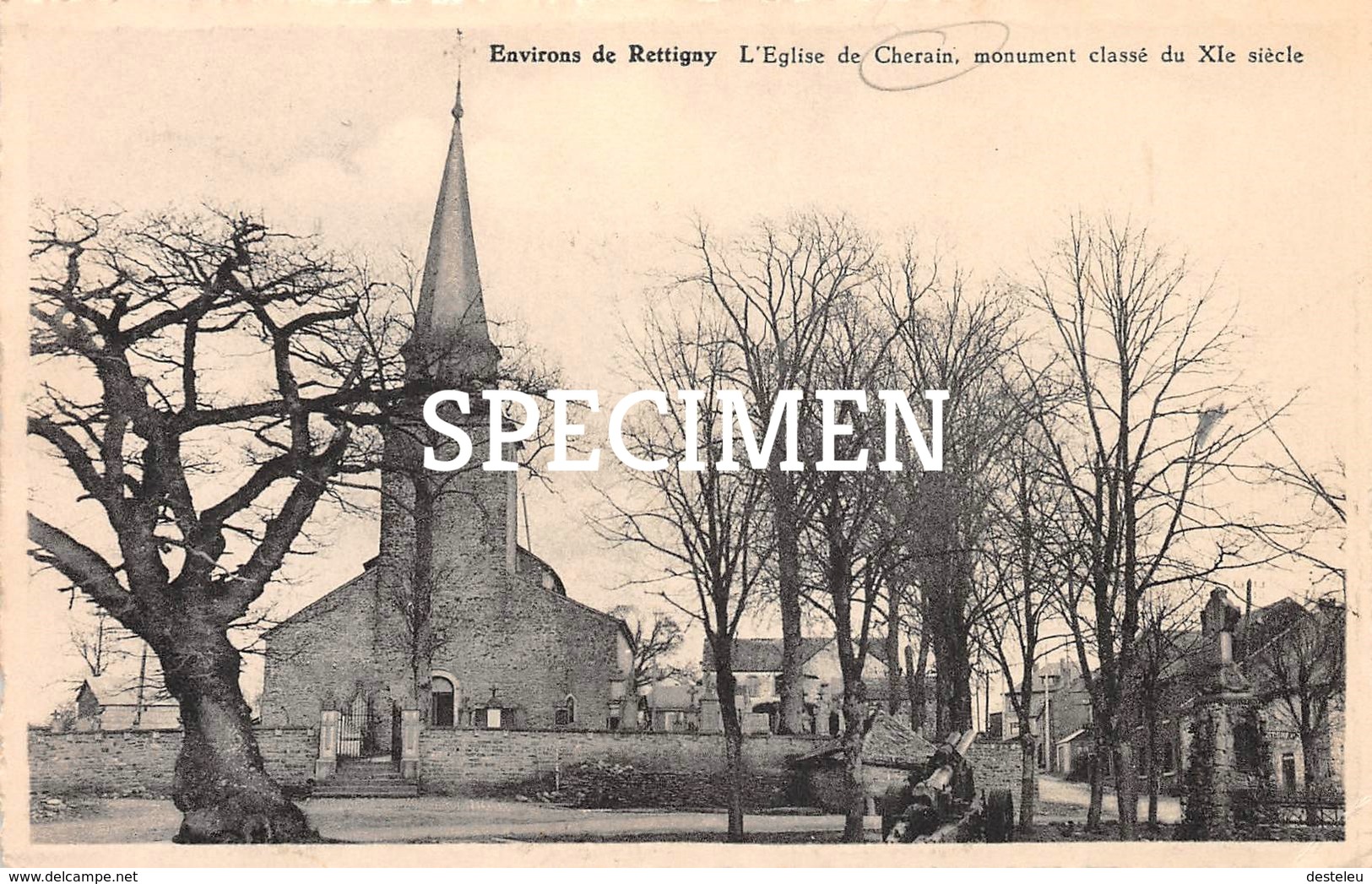 L'Eglise De Cherain Monument Classé De XIe Siècle - Environs De Rettigny - Gouvy