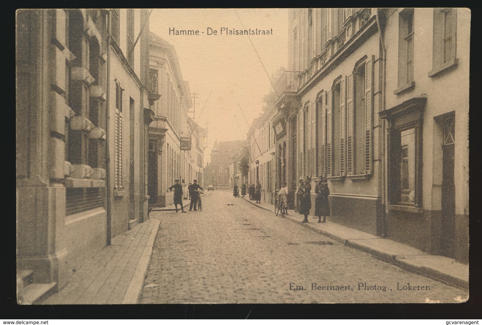 HAMME  DE PLAISANTSTRAAT - Hamme