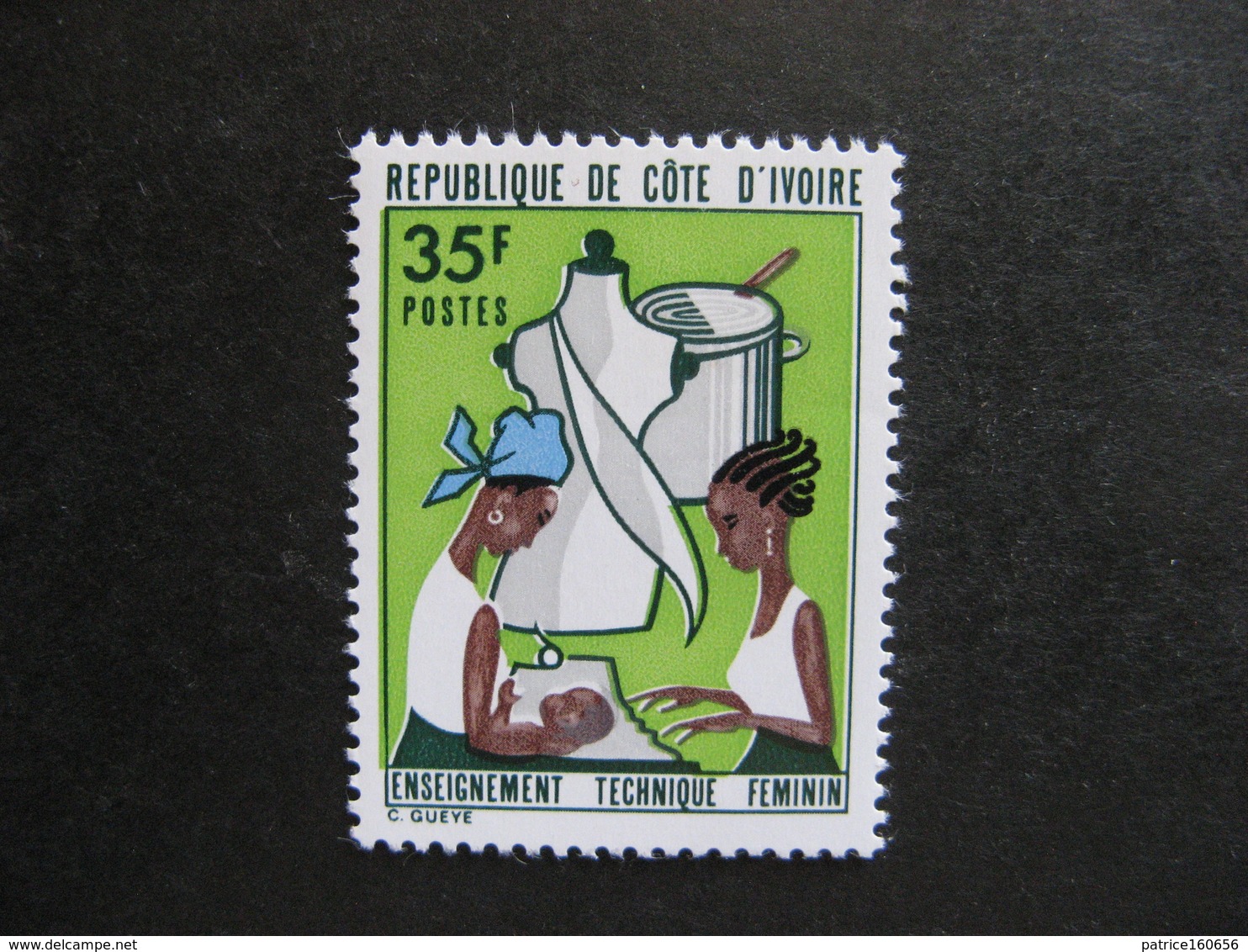 A). Cote D'Ivoire: TB N° 353, Neuf XX. - Côte D'Ivoire (1960-...)