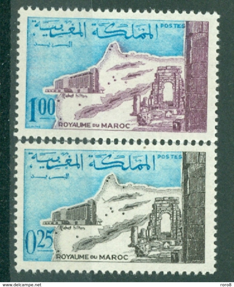 MAROC - N° 519** MNH Et 520** MNH LUXE FRAICHEUR POSTALE - Maroc (1956-...)