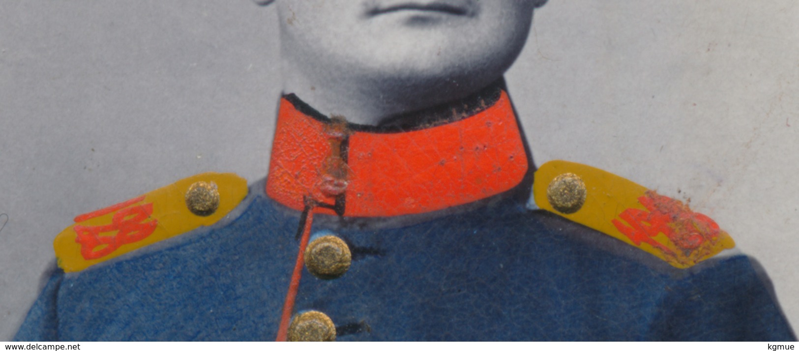 KAB Beschnitten Coloriert - Danzig Gdansk - Soldat Aus Danziger Infanterie-Regiment Nr. 128 - Ca. 1910 - Danzig