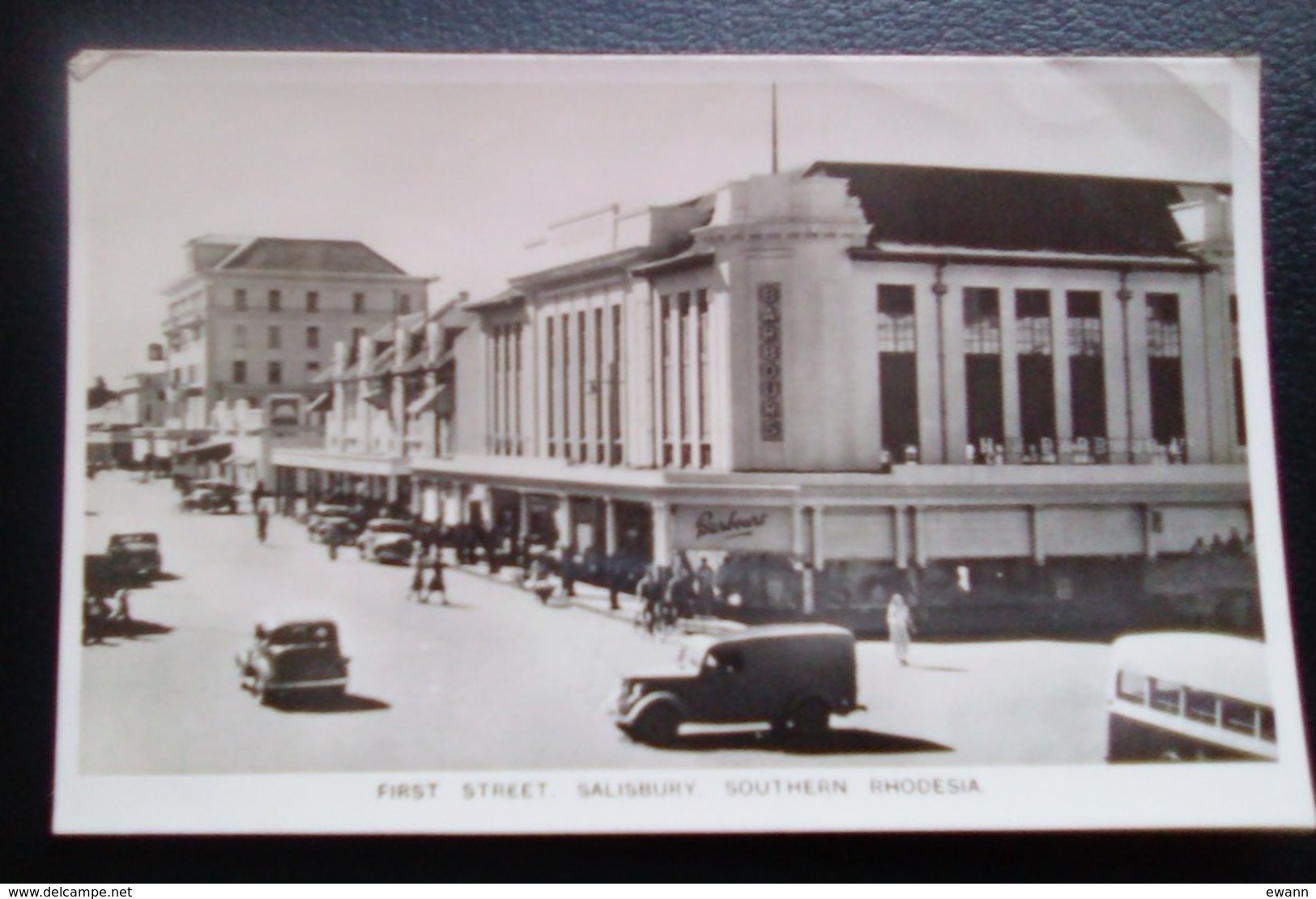 Rhodésie Du Sud - Zimbabwe -Carte Postale Ancienne - First Street, Salisbury - Zimbabwe