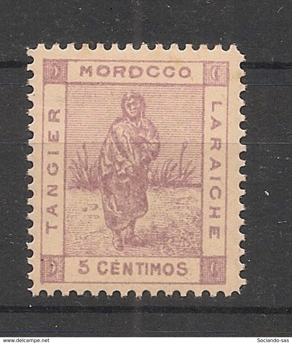 Maroc - 1898 - Tanger à Larache - N°Yv. 128 - 5c Lilas - Neuf ** / MNH / Postfrisch - Lokalausgaben