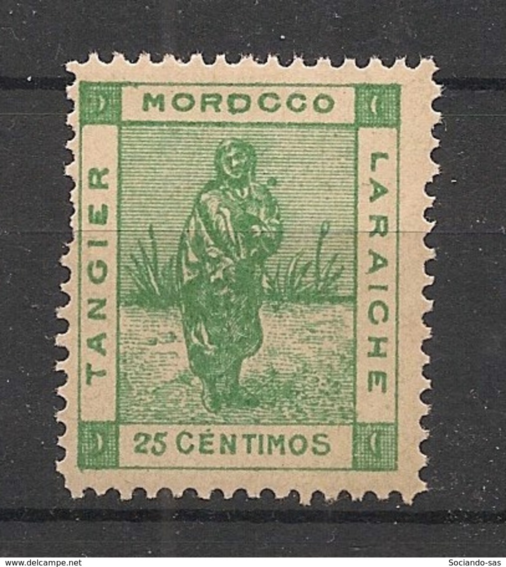 Maroc - 1898 - Tanger à Larache - N°Yv. 131 - 25c Vert-jaune - Neuf Luxe ** / MNH / Postfrisch - Lokalausgaben