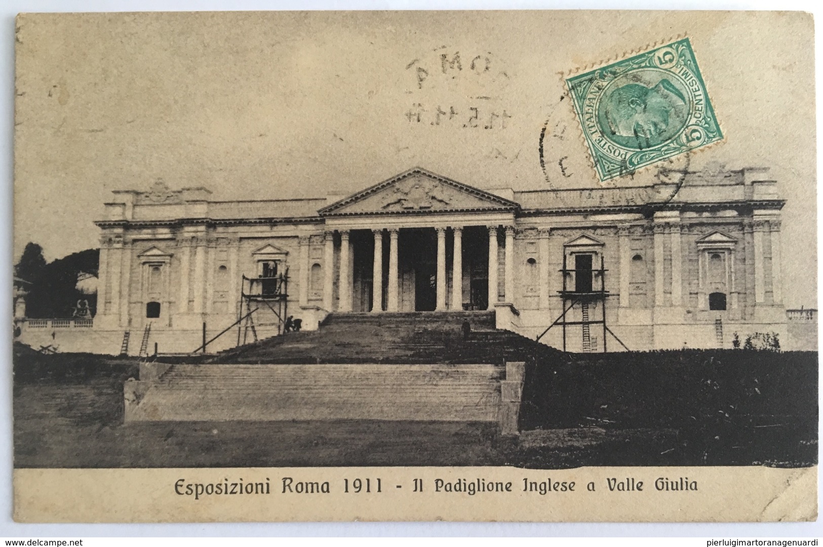 V 72642 - Roma - Esposizioni Roma 1911- Il Padiglione Inglese A Valle Giulia - Mostre, Esposizioni