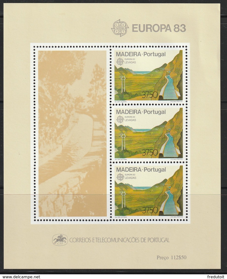 MADERE - BLOC N°4 ** (1983) Europa - Madeira