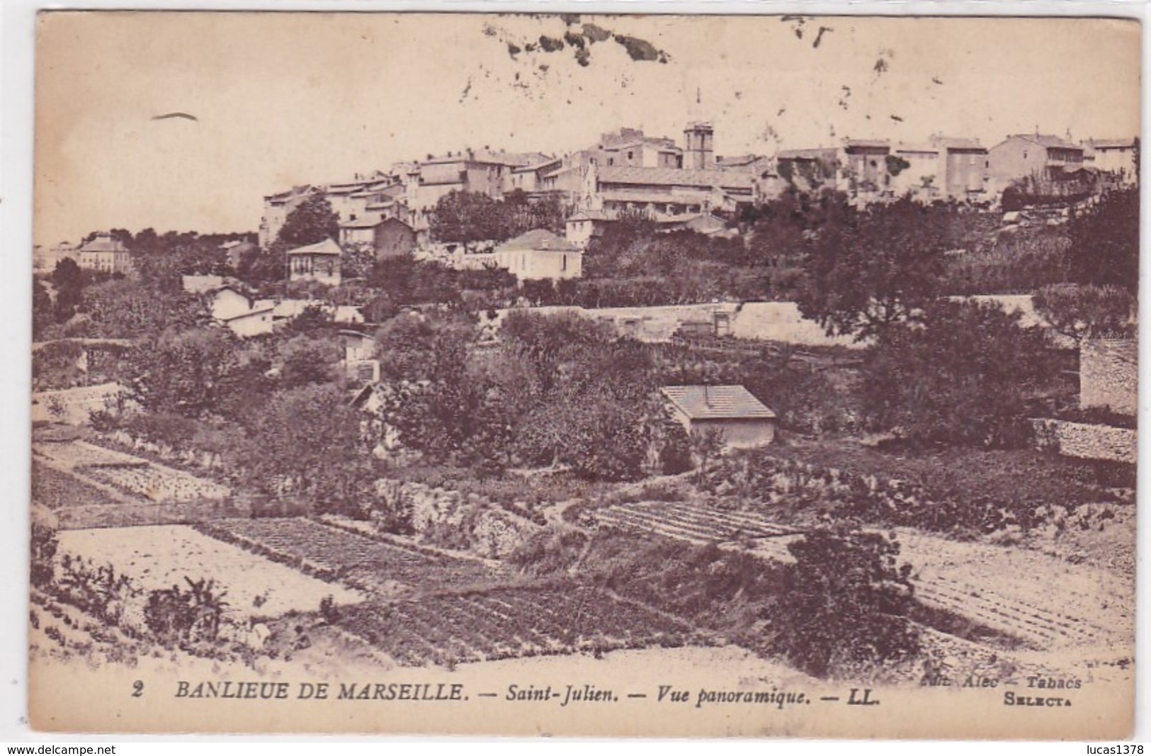 13 / BANLIEUE DE MARSEILLE / SAINT JULIEN / VUE PANORAMIQUE / LL 2 - Saint Barnabé, Saint Julien, Montolivet