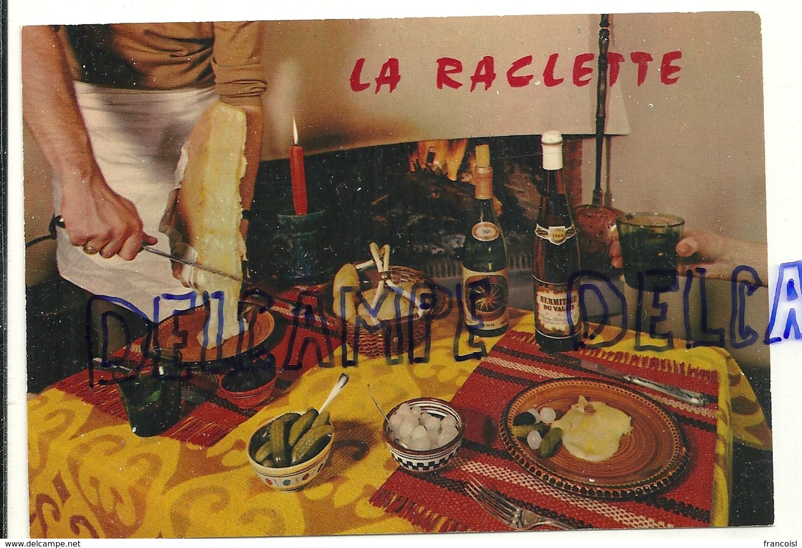 La Raclette. Spécialité Valaisane. IRIS. Editions Helio. Francis Jaegger Editeur - Recettes (cuisine)