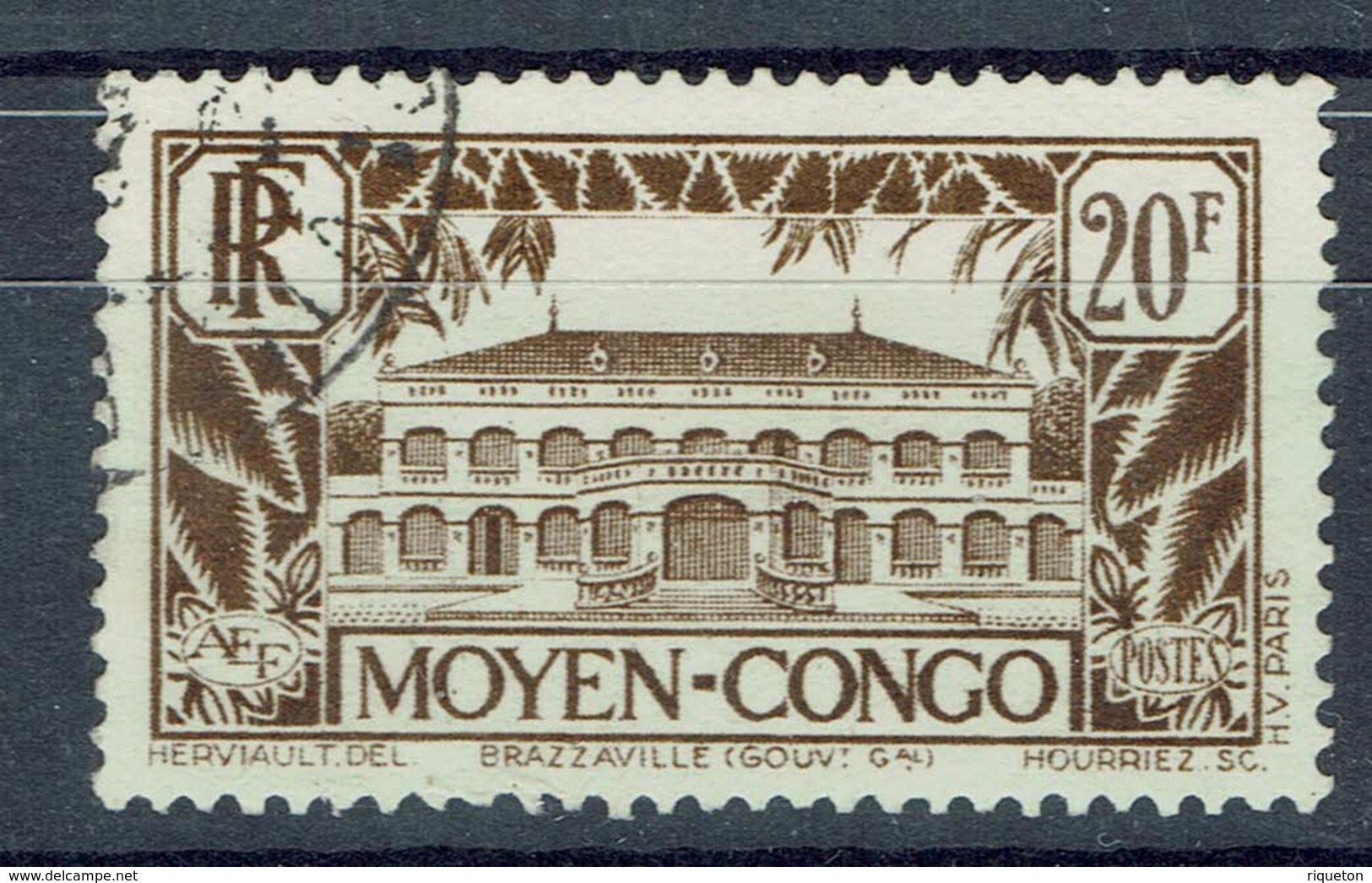 Congo - N° 134 Oblitéré - Cote 30 € - Gebraucht