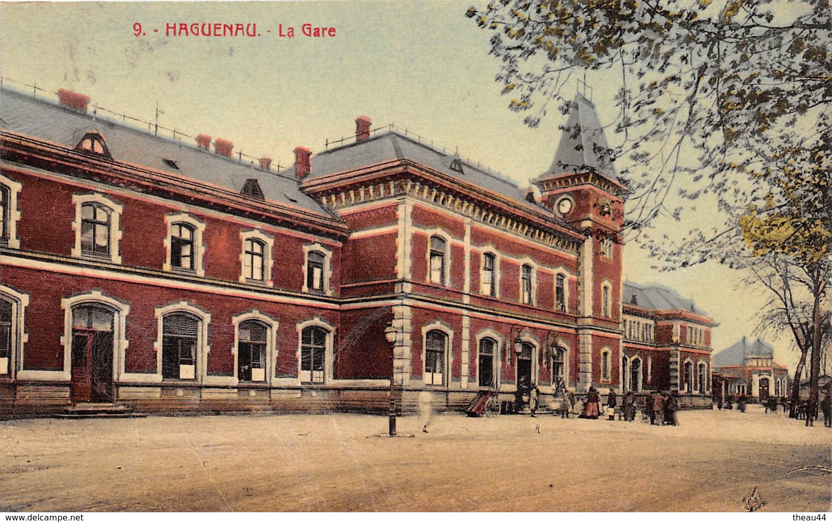 ¤¤  -    HAGUENAU   -    La Gare   -  Chemin De Fer    -   ¤¤ - Haguenau