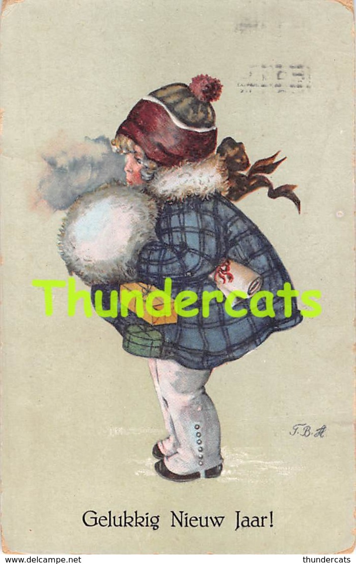 CPA ILLUSTRATEUR ENFANT  SIGNEE ARTIST SIGNED CHILDREN CHILD (  TILLY VON BAUMGARTEN ? ) - Baumgarten, Tilly Von