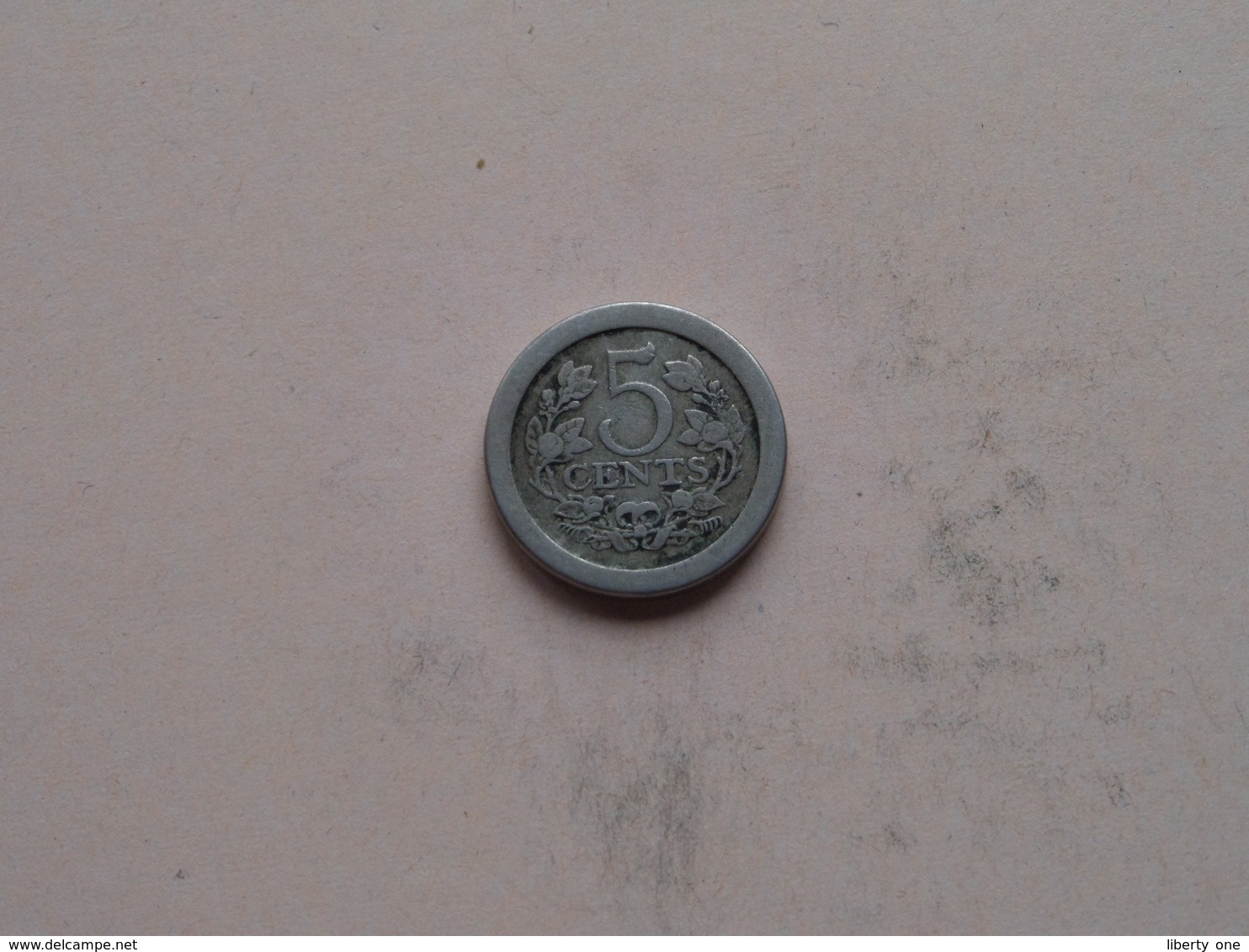 1907 - 5 Cent (912) > ( Uncleaned Coin / For Grade, Please See Photo ) ! - 5 Cent