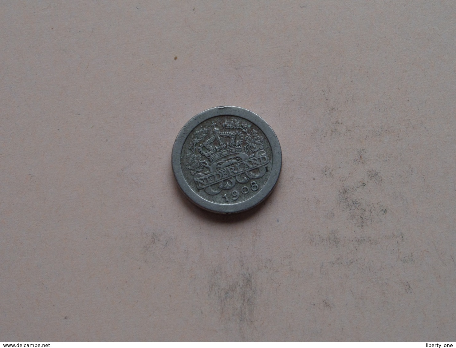 1908 - 5 Cent (913) > ( Uncleaned Coin / For Grade, Please See Photo ) ! - 5 Centavos