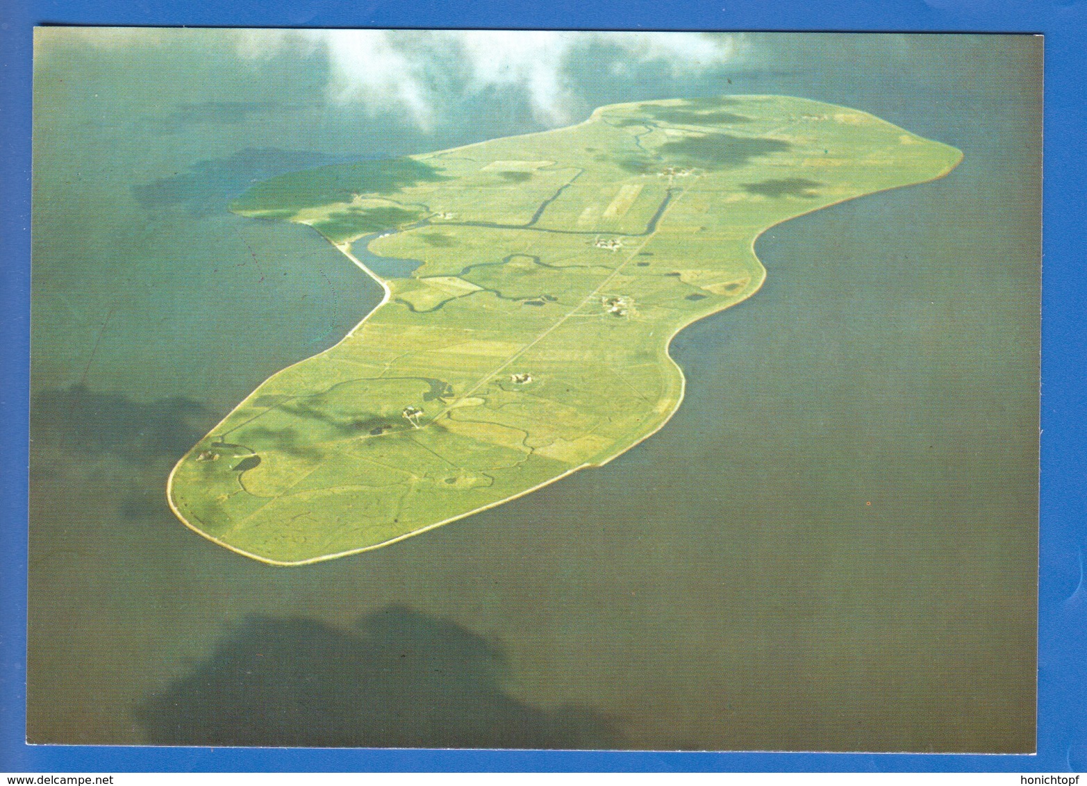 Deutschland; Hallig Hooge; Luftbild - Halligen