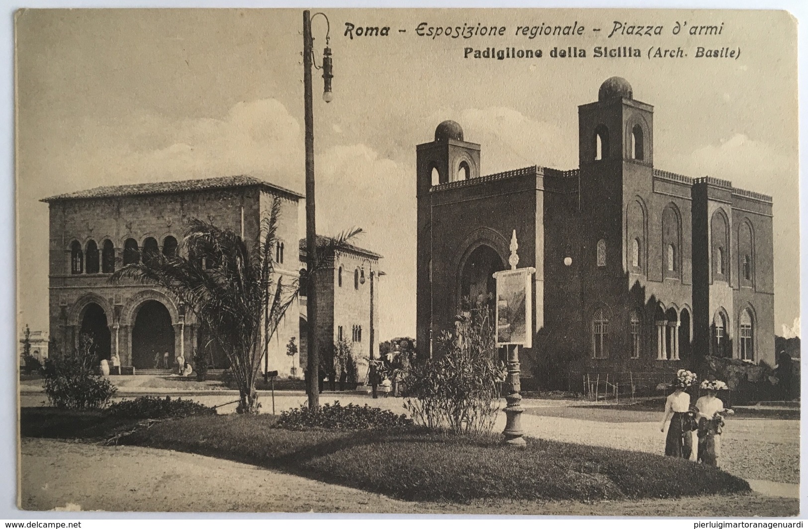 V 72664 Roma - Esposizione Regionale - Piazza D’Armi - Padiglione Della Sicilia - Expositions
