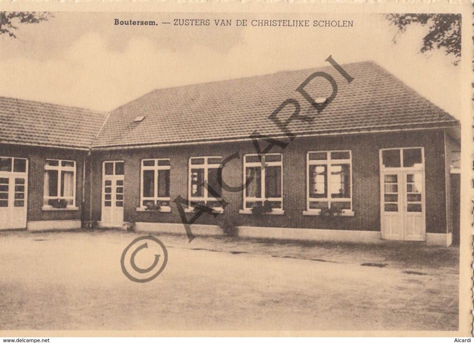 Postkaart-Carte Postale BOUTERSEM Zusters Van De Christelijke Scholen (B366) - Boutersem