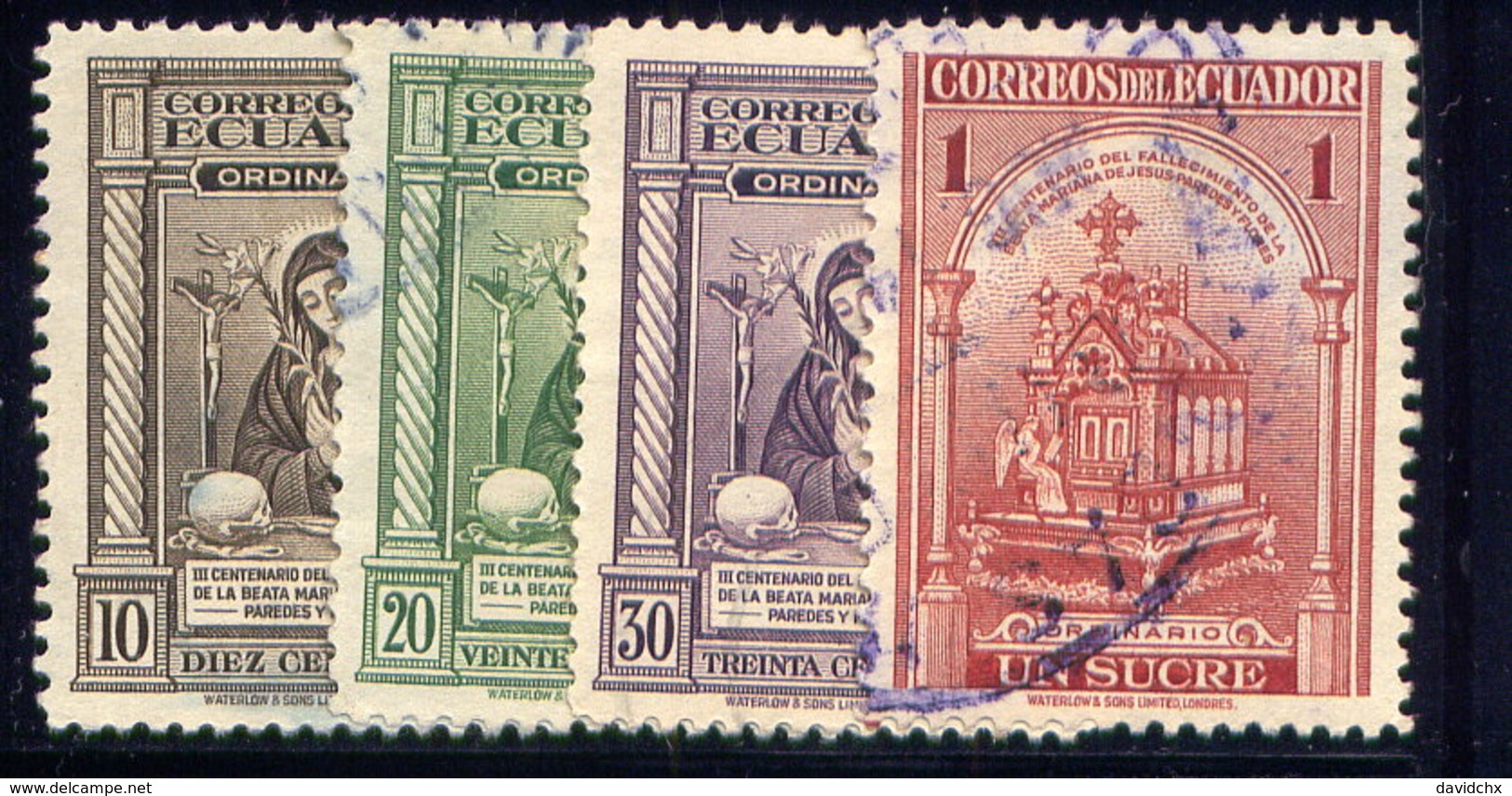 ECUADOR, SET, NO.'S 471-474 - Ecuador