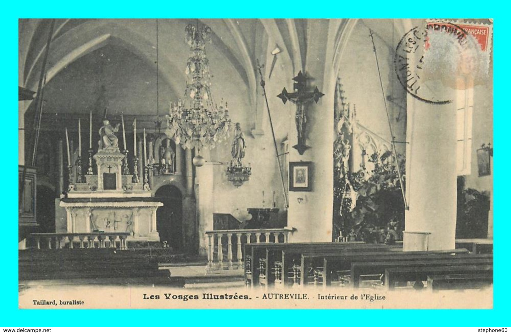 A824 / 547 88 - AUTREVILLE Intérieur De L'Eglise - Autres & Non Classés