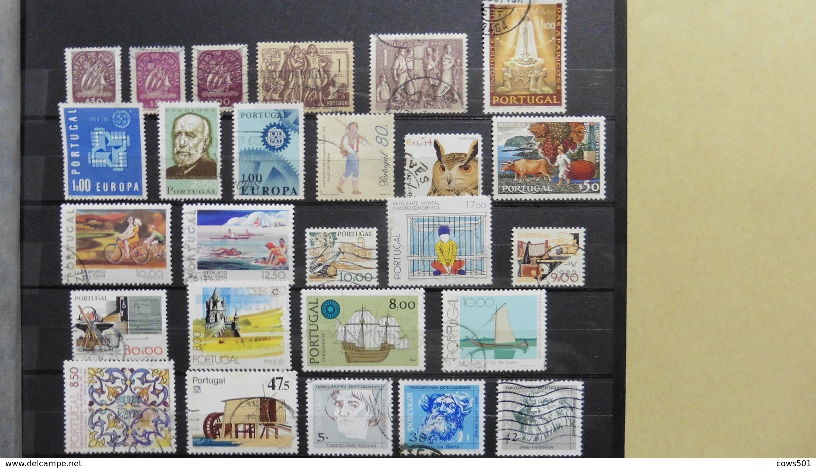 Europe > Portugal > 26 Timbres Oblitérés - Collections