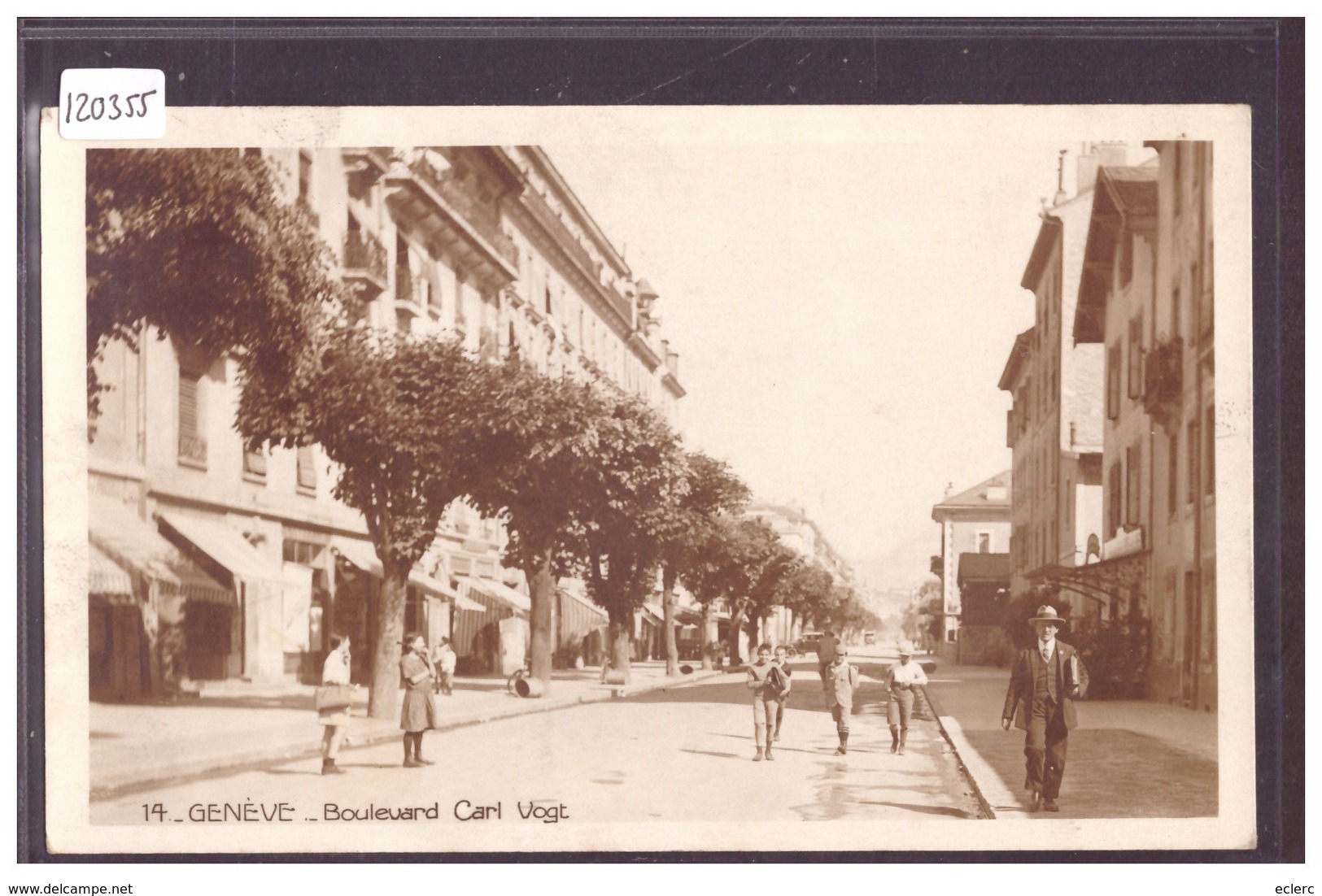 GENEVE - BOULEVARD CARL VOGT - TB - Genève