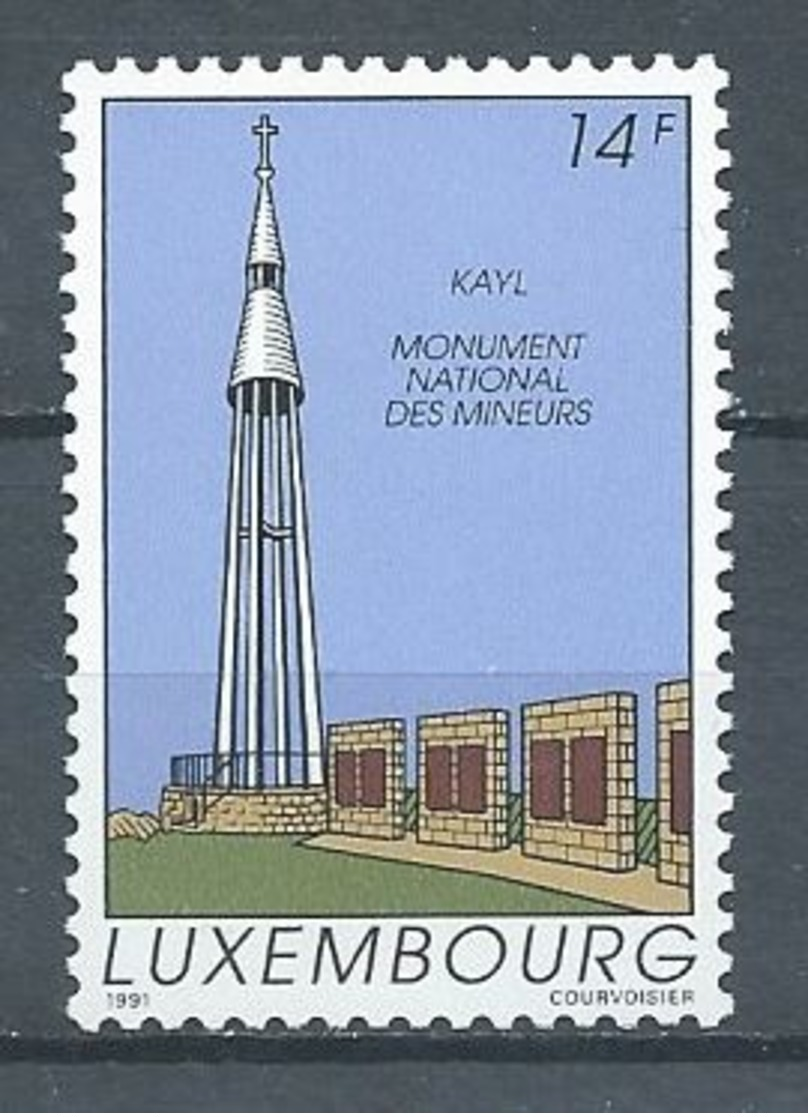 Luxembourg YT N°1224 Kayl Monument National Des Mineurs Neuf ** - Neufs