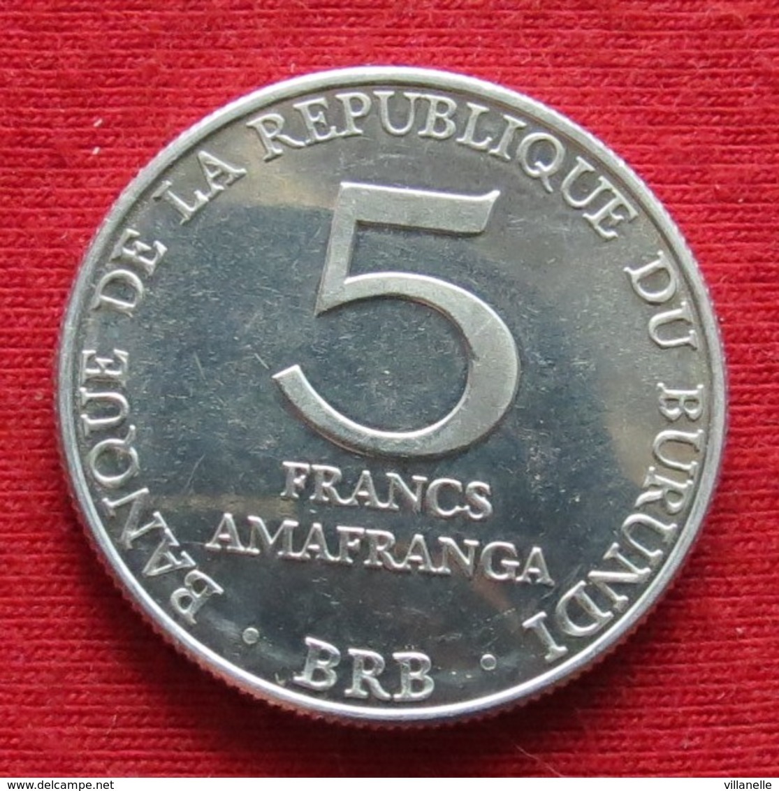 Burundi 5 Francs 1980 UNCºº - Burundi